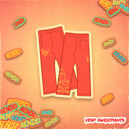 VESP Sweatpants - red