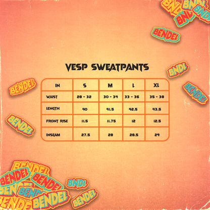 VESP Sweatpants - red